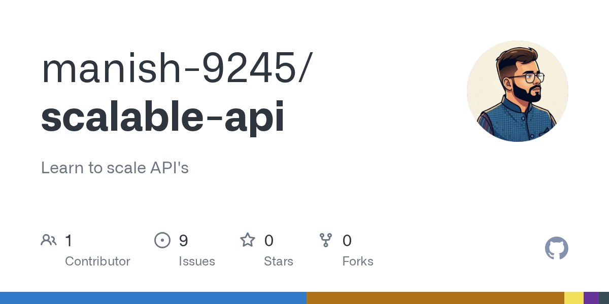 Scalable API project screenshot